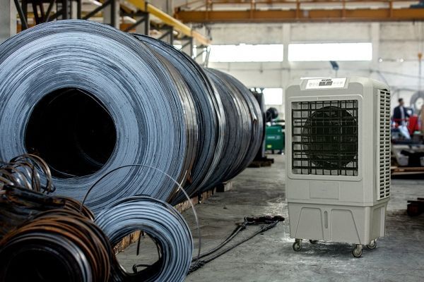 Enfriador Evaporativo Portatil Industrial