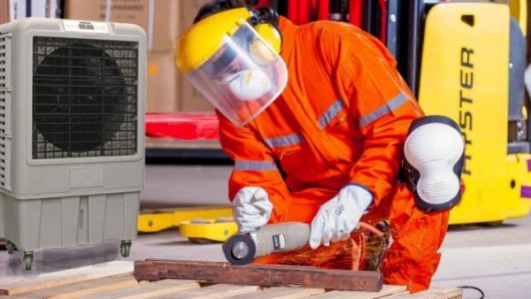 Climatizador evaporativo industrial