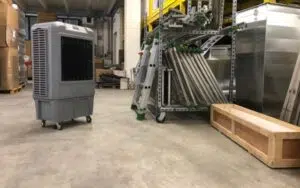 Enfriador Evaporativo Ecologico - Almacén logístico