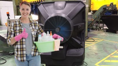 Limpieza Climatizador Evaporativo