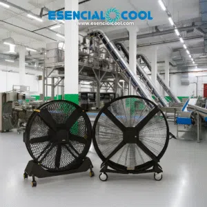 Evita errores al comprar ventiladores industriales este verano. Descubre los 5 fallos más comunes y cómo elegir el modelo adecuado con la ayuda de Esencial.